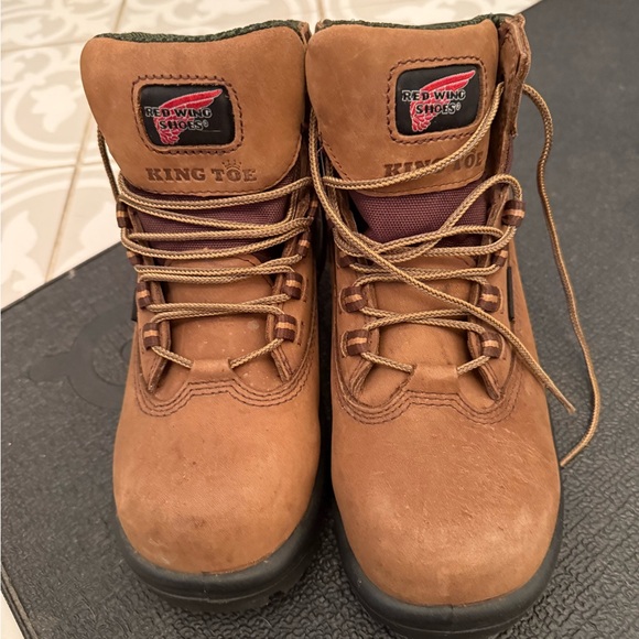 Red Wing Shoes Shoes - Red Wing Women's Size  6.5 Brown and King Toe Boots